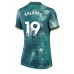 Maillot de foot Tottenham Hotspur Dominic Solanke #19 Troisième vêtements Femmes 2024-25 Manches Courtes